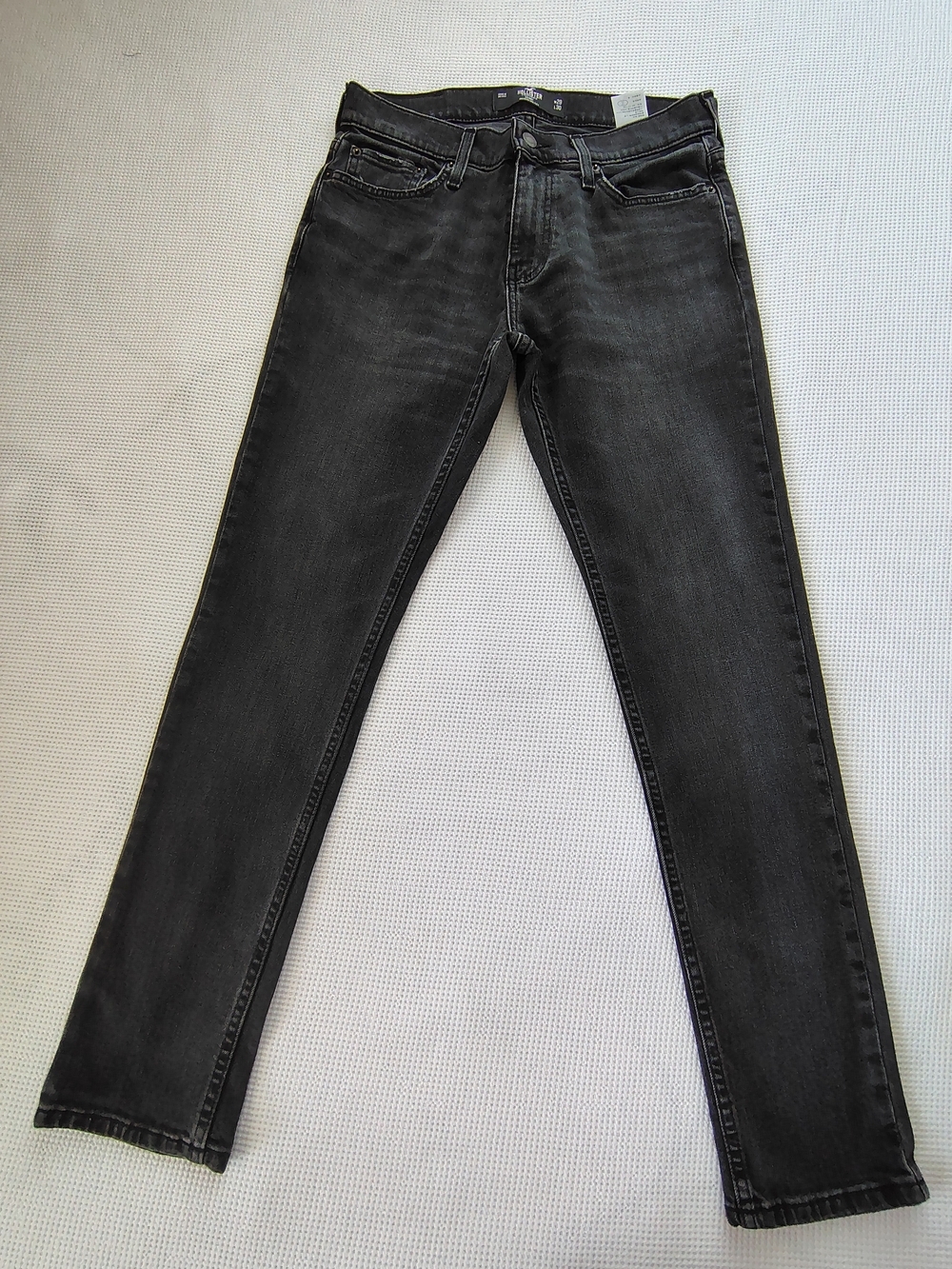 Hollister Men's Black Skinny Fit Jeans Size 29.